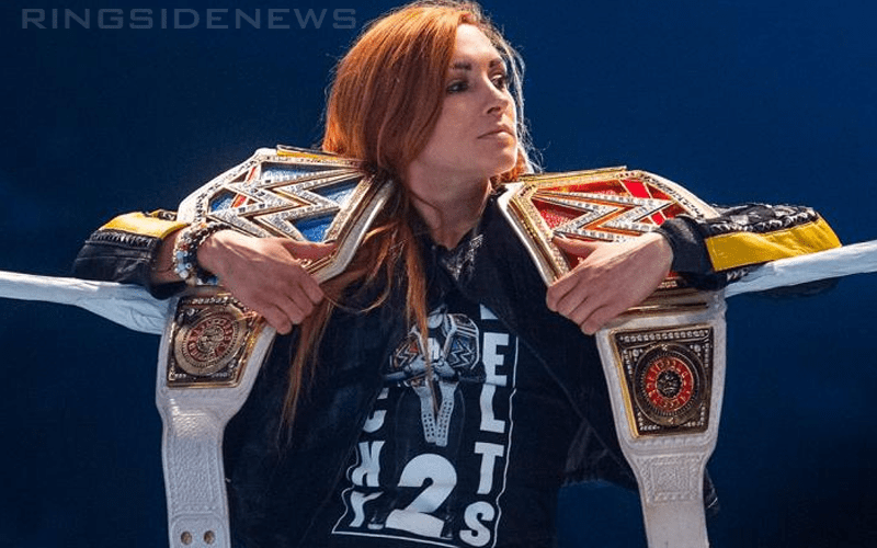 Becky Lynch Could Become ‘Becky Two Belts’ Again Very Soon