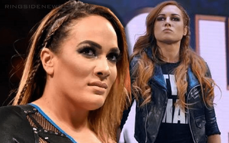 Nia Jax Shades Becky Lynch After WWE RAW
