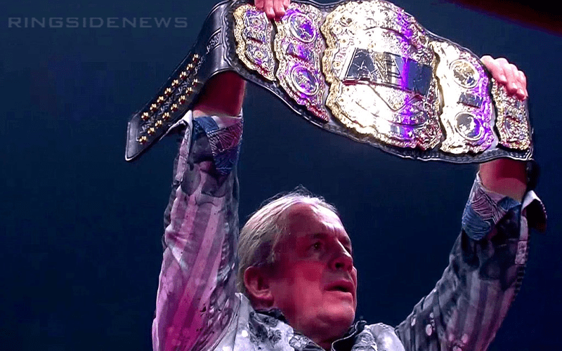 Bret Hart Reveals All Elite World Title At AEW Double Or Nothing