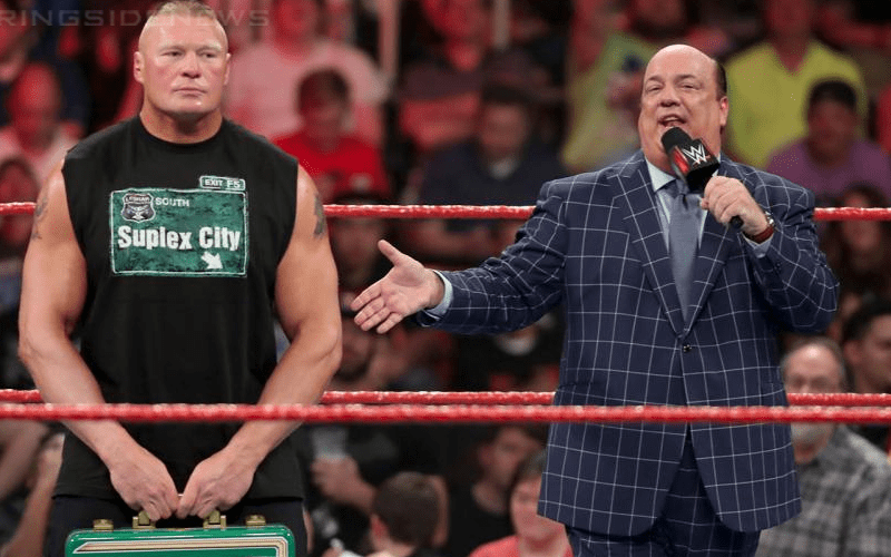 Paul Heyman Says Brock Lesnar Is The ‘Most Underrated’ Superstar In WWE History