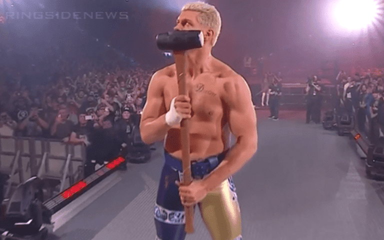 Cody Rhodes Explains Destroying Triple H’s Throne At AEW Double Or Nothing