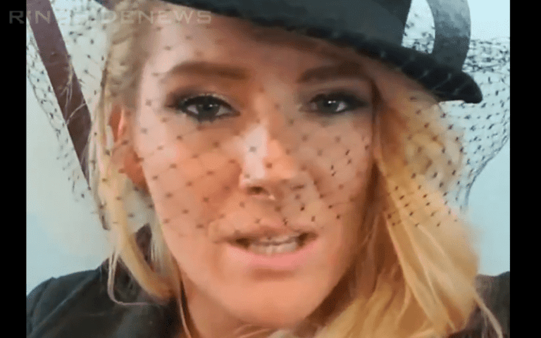 Lacey Evans Trolls Fans Before Leaving For WWE European Tour