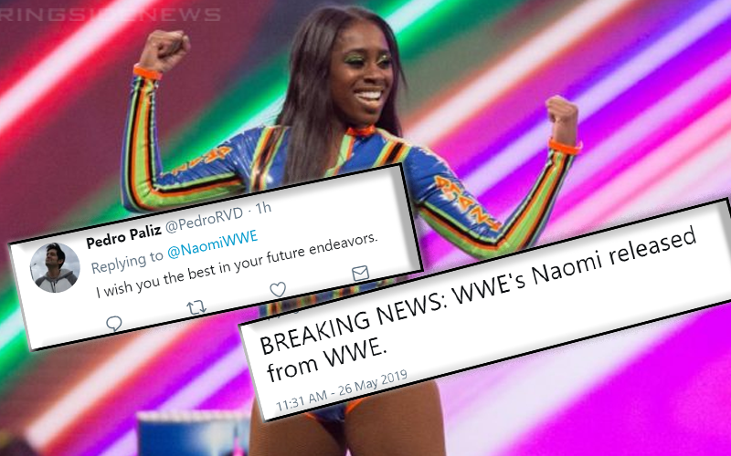 WWE Fans Troll Naomi After Her Support Of AEW Double Or Nothing
