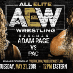 AEW Releases First-Ever Match With Pac vs Hangman Page
