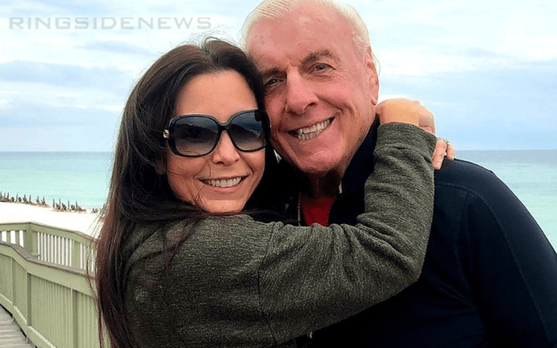 Ric Flair Hopes His Wife Never Gets Tired Of Taking Care Of Him