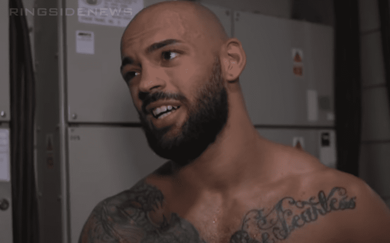Ricochet Banged Up at WWE Stomping Grounds