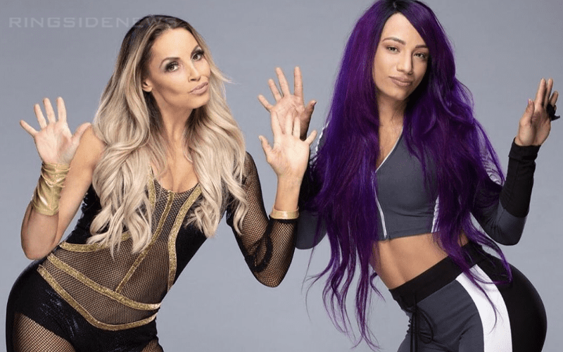 Trish Stratus Tweets About Sasha Banks & Fans React In A Big Way