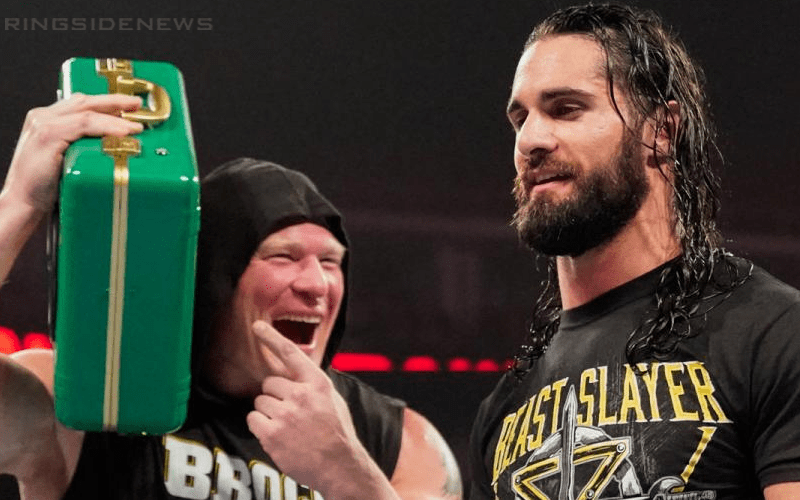 Seth Rollins Shades Brock Lesnar Over Money In The Bank Cash In
