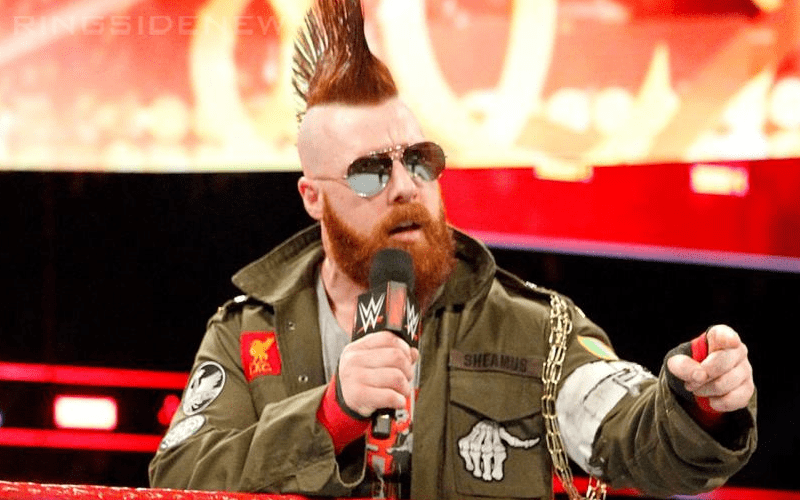Sheamus Shows Off His New Look