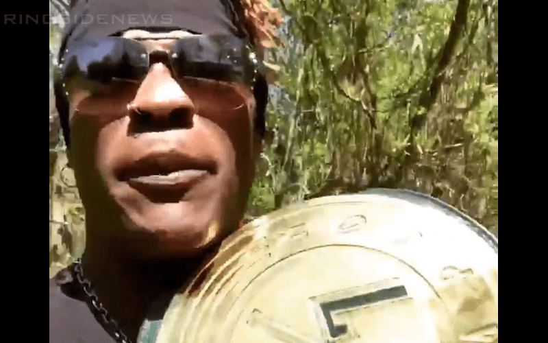R-Truth Wants To Change The Stipulation Of His ‘European Championship’