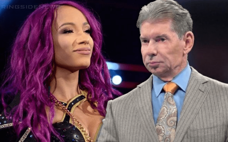 Sasha Banks & Vince McMahon Reportedly Had Meeting Last Week