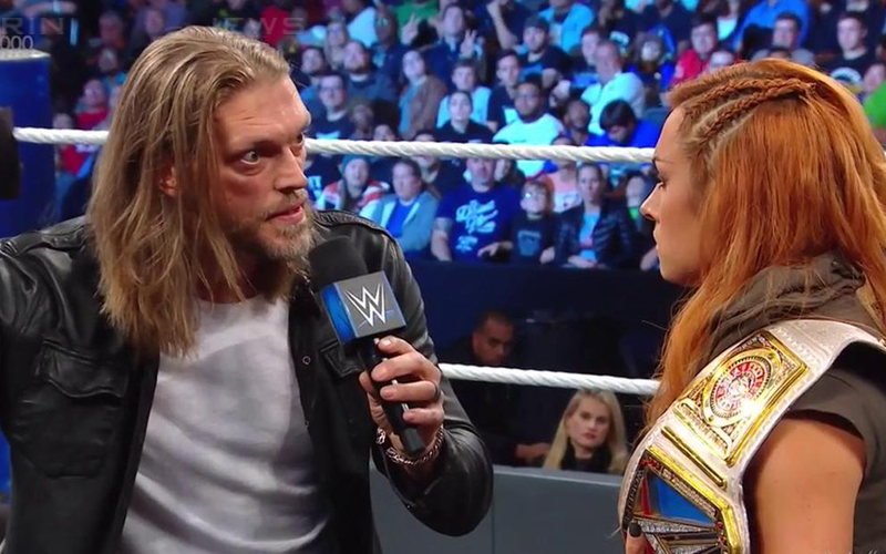Edge Calls Becky Lynch A ‘Ratings Jugger-Not’ In Online Battle