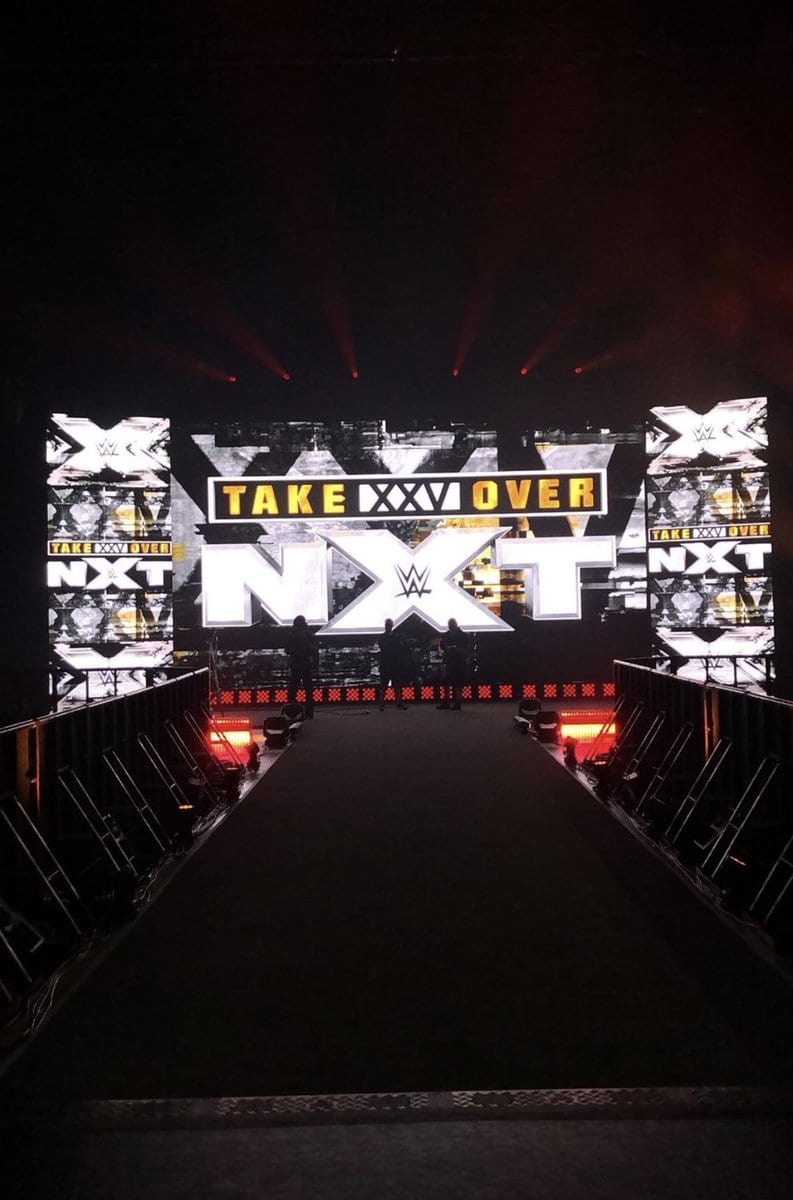 First Look at Tonight’s NXT Takeover: XXV Set