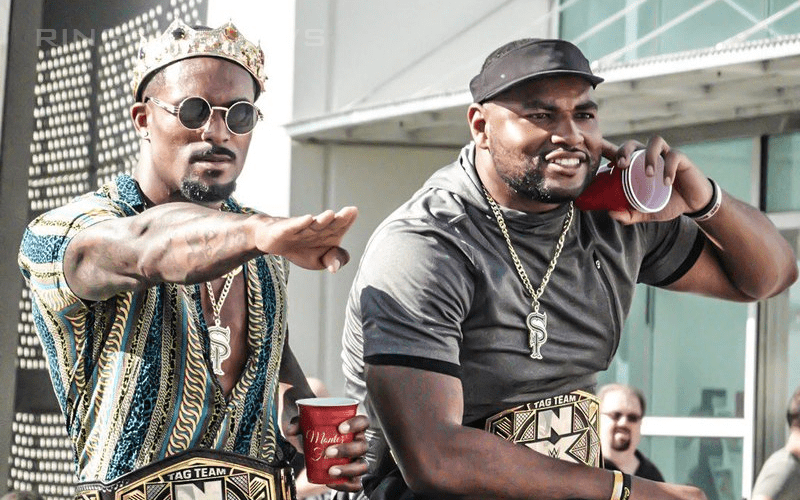 Street Profits Party With Fans In Line Outside NXT Television Taping