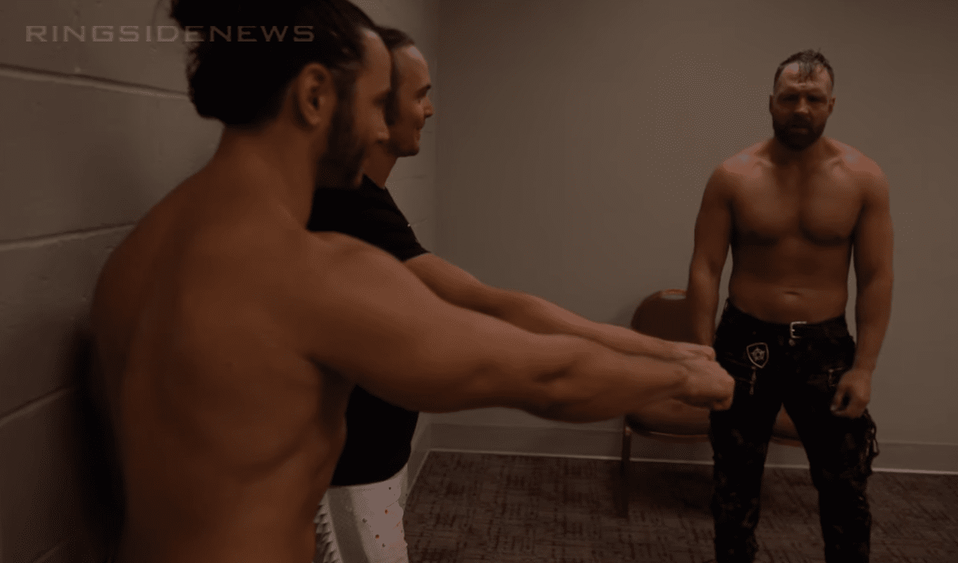 Jon Moxley Rejects The Young Bucks Doing Shield Fist Bump