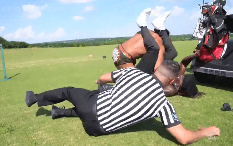 R-Truth Ambushed While Golfing — Drops WWE 24/7 Title