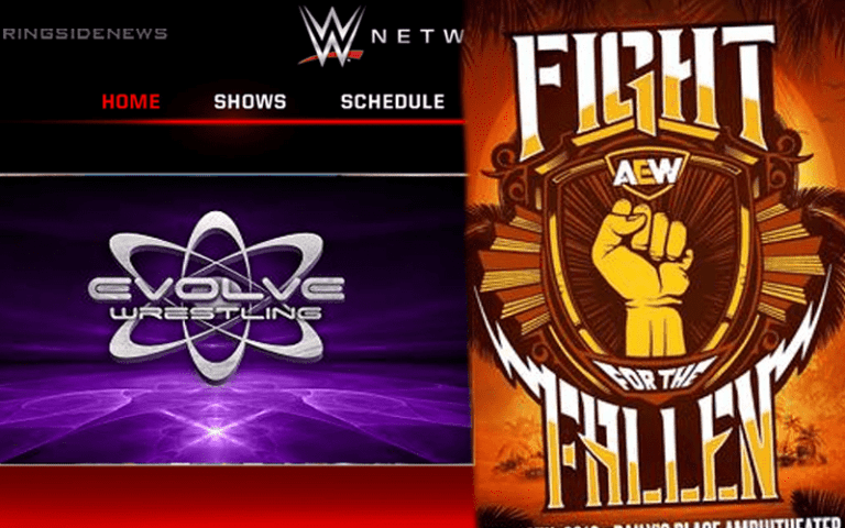 WWE Network Set To Air EVOLVE Special Opposite AEW Fight For The Fallen