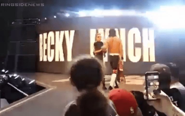 Becky Lynch Shares Moment With Seth Rollins After RAW Before Street Fight