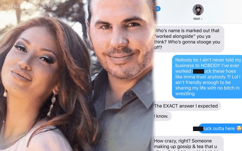 Reby Hardy Shares Conversation With Matt Hardy To Call Out Bogus Reports