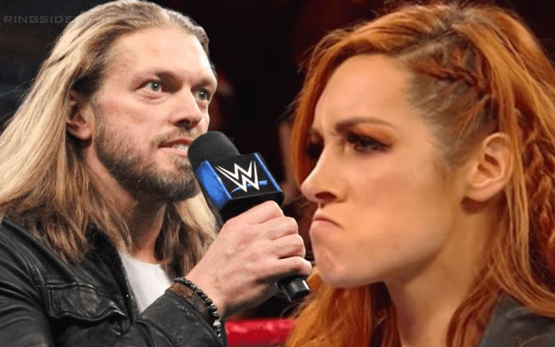 Edge Takes Shot At Seth Rollins’ Leaked Photo In Feud With Becky Lynch