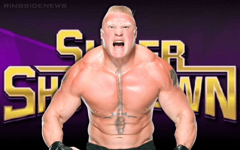 HUGE SPOILER For Brock Lesnar At WWE Super ShowDown