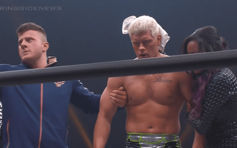 Cody Rhodes Chair Shot At AEW Fyter Fest Was ‘Completely Gimmicked’ & Went Wrong