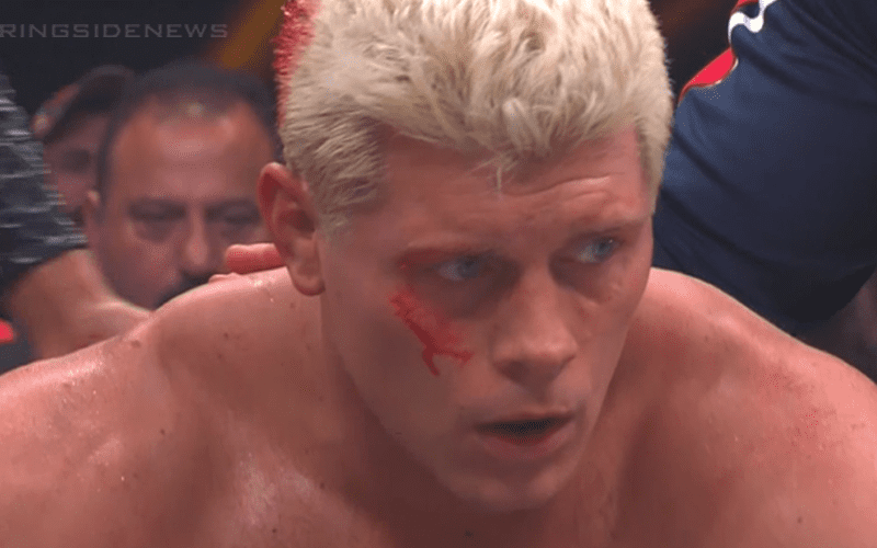 Cody Rhodes’ Head Didn’t Stop Bleeding After AEW Fyter Fest