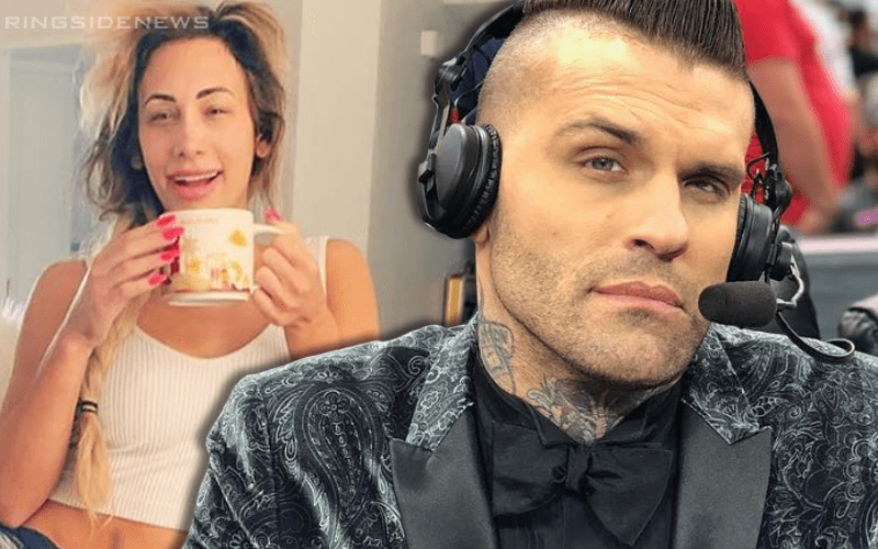 Carmella Explains Why She Posted Photo With No Makeup — Corey Graves Responds