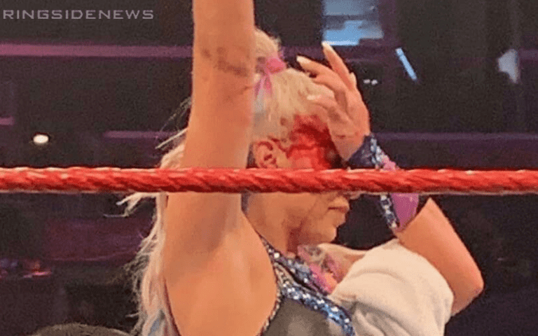 Main Event Match Stopped After Dana Brooke Experiences Bloody Injury