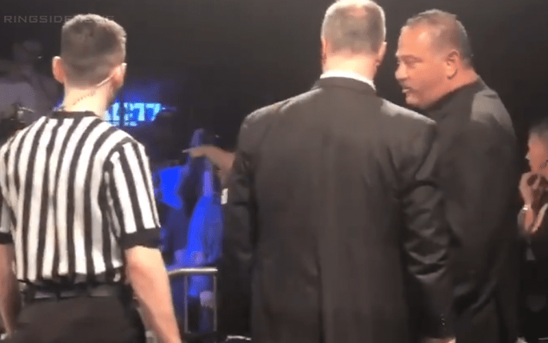 Watch Fan Get Kicked Out Of Impact Wrestling Television Tapings