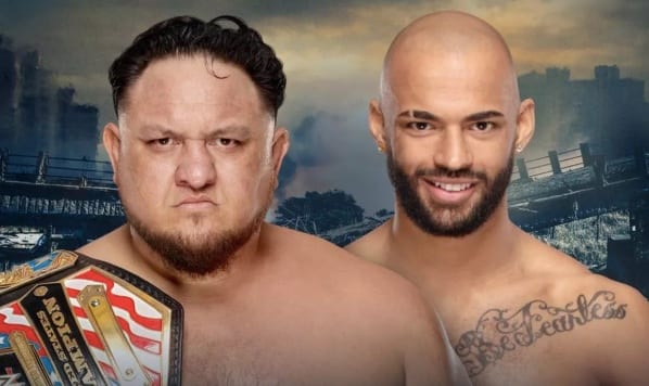 Betting Odds For Samoa Joe vs Ricochet at WWE Stomping Grounds Revealed