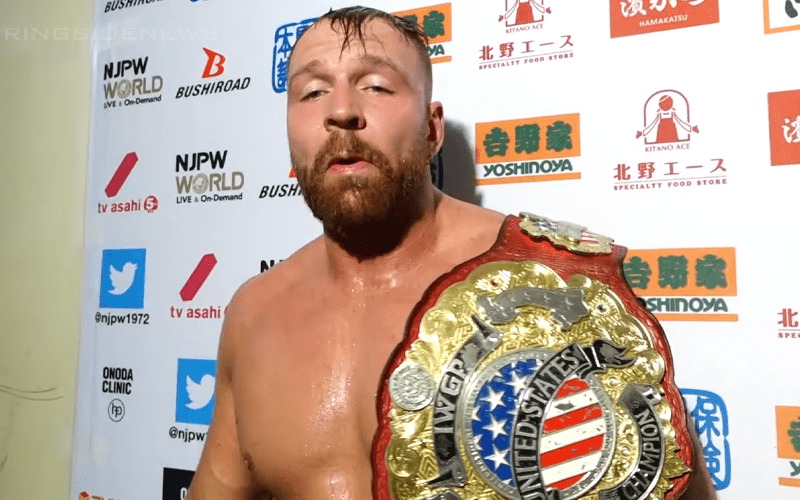 Jon Moxley Called Out For Not Defending IWGP United States Title