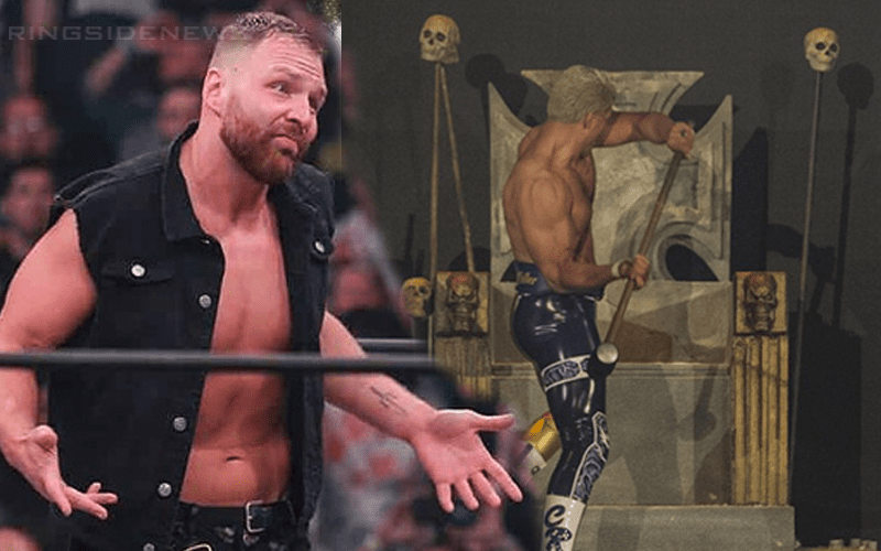 Jon Moxley’s Reaction To Cody Rhodes Destroying Triple H Throne At AEW Double Or Nothing