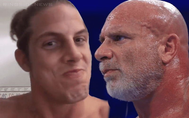 Goldberg Calls Matt Riddle A Booger Stuck In His Nose