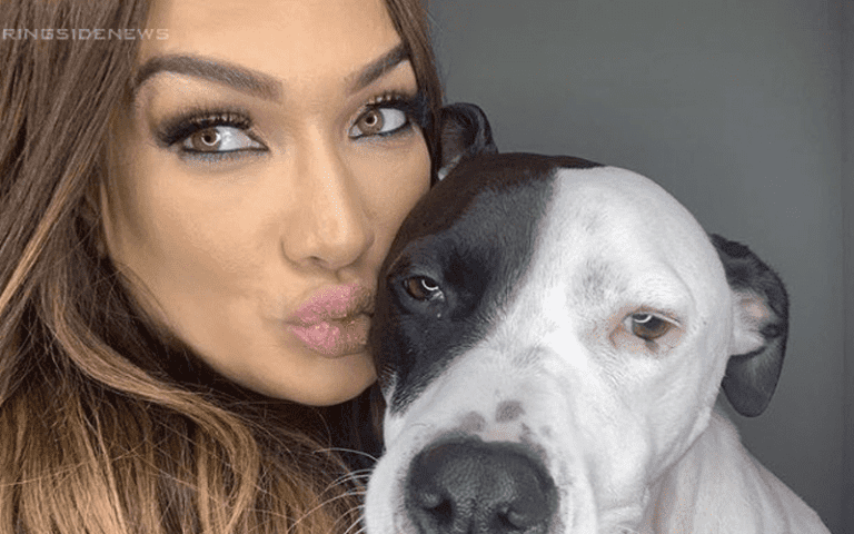 Nia Jax Sends Her Closest Friends Photos Of Her Dog’s Butt