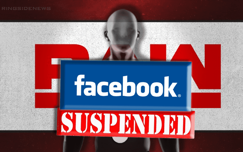 Facebook Suspending WWE Superstar Accounts