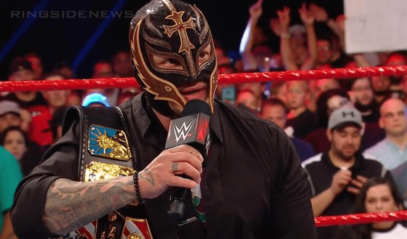 Rey Mysterio Relinquishes WWE United States Title – New Champion Crowned