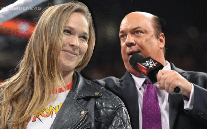Paul Heyman’s New WWE Role Could Help Bring Back Ronda Rousey