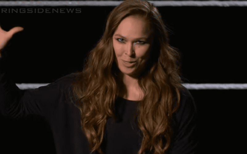Ronda Rousey Reveals How She Worked WWE Fans Before Her Debut