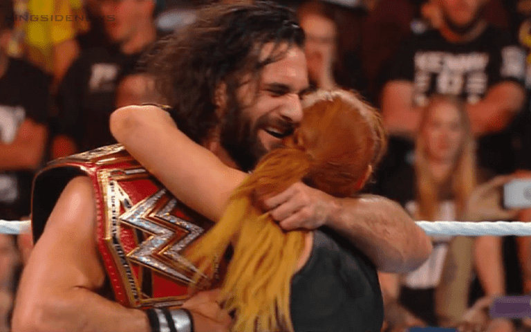 Get Used To Seeing Seth Rollins & Becky Lynch Getting Close On WWE Television