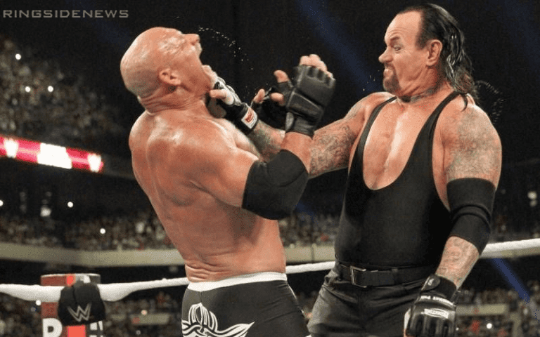 Kurt Angle Says The Undertaker & Goldberg Should Wrestle Smaller Opponents Next Time