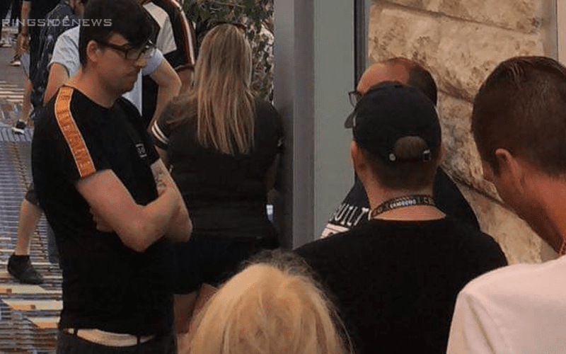 AEW Fyter Fest Fans Already Waiting In Huge Line