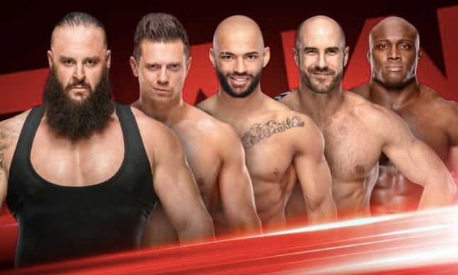 Betting Odds For US Title Number One Contender’s Fatal-Five-Way On RAW Revealed