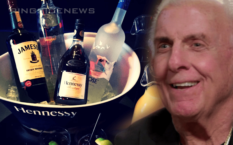 Ric Flair Partied Hard In VIP Area After RAW Reunion