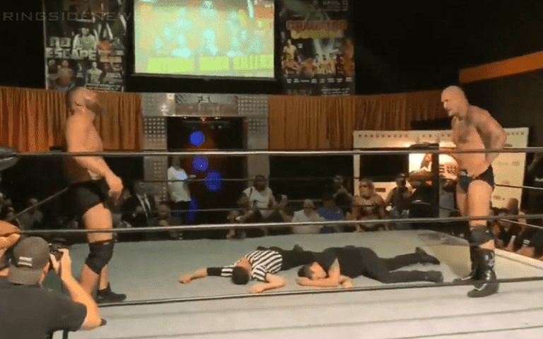 Watch Jon Moxley & Killer Kross Go To No-Contest & Destroy All The Referees