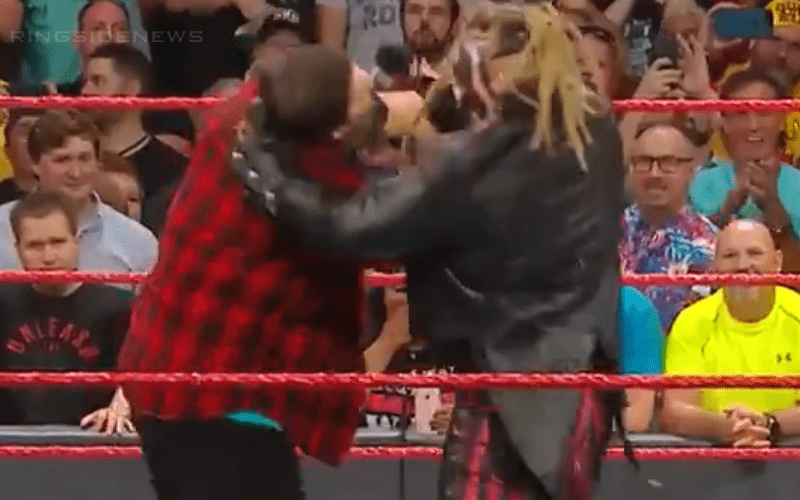 Bray Wyatt Attacks Mick Foley With Mandible Claw At WWE Raw Reunion