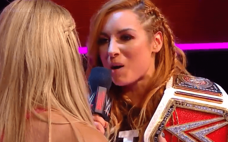 Becky Lynch Playing Major Mind Games With Natalya Before Summerslam
