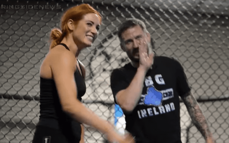Watch Becky Lynch Take On Workout With Conor McGregor’s Coach John Kavanagh