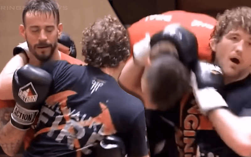 Watch CM Punk Sell Stunner To Ben Askren During MMA Sparring Session