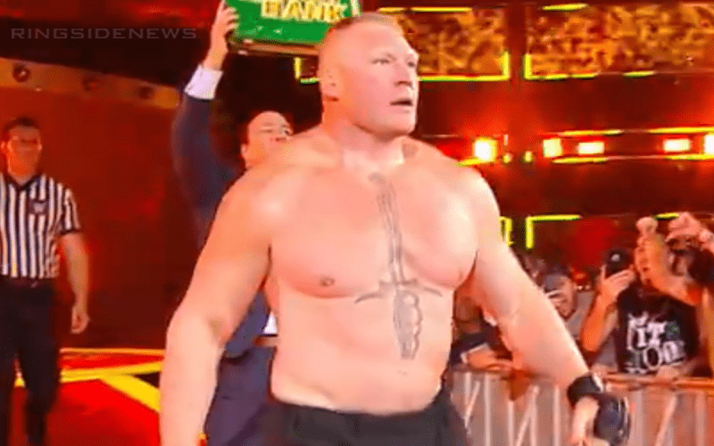How WWE Kept Brock Lesnar A Secret Backstage At Extreme Rules